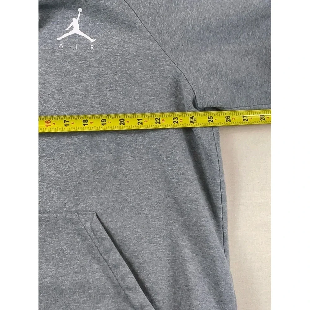 Jordan Jumpman Grey Fleece Hoodie Pullover Athletic Casual Size 2XL